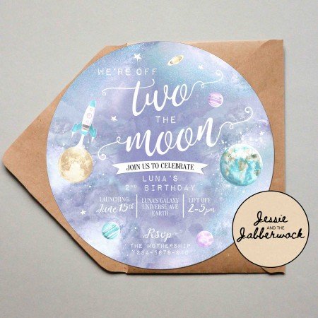 We're off TWO the Moon Invite We're off TWO the Moon Invite