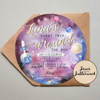 First Trip around the Sun, Space Galaxy Invite