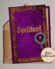 Purple Hocus Pocus Spellbook Invite Purple Hocus Pocus Spellbook Invite