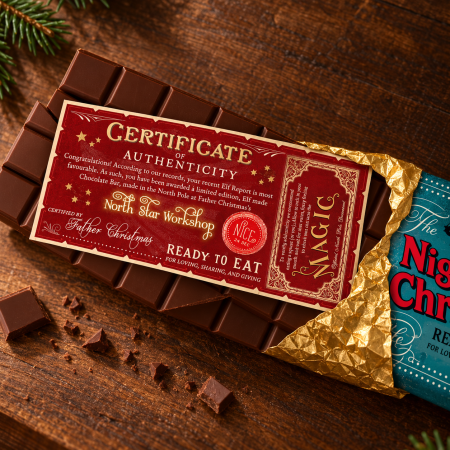 Night Before Christmas Chocolate Bar Night Before Christmas Chocolate Bar