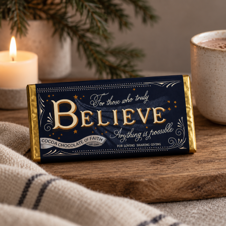 Believe Chocolate Bar Believe Chocolate Bar