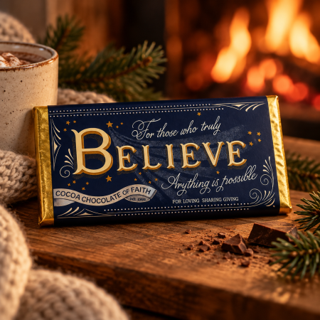 Believe Chocolate Bar Believe Chocolate Bar