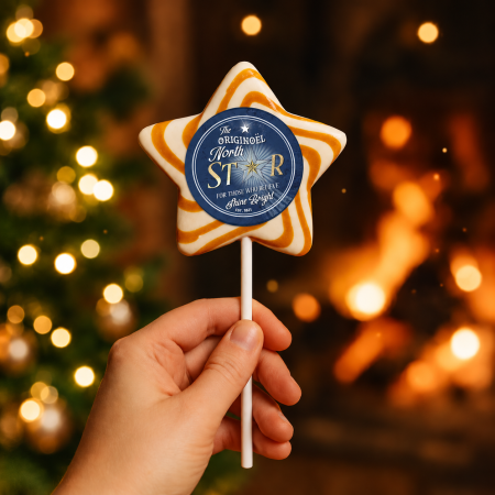 North Star Swirl Lollipop North Star Swirl Lollipop