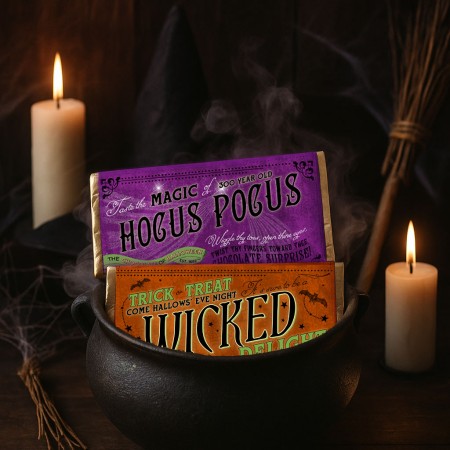 Halloween Chocolate Bar Duo Halloween Chocolate Bar Duo