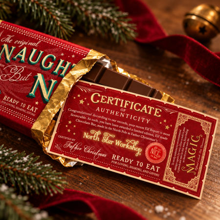 Naughty but Nice Chocolate Bar Naughty but Nice Chocolate Bar