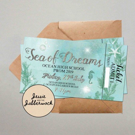 Sea of Dreams Event Ticket with stub Sea of Dreams Event Ticket with stub