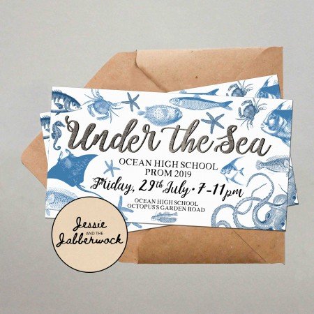 Under the Sea Event Ticket Under the Sea Event Ticket