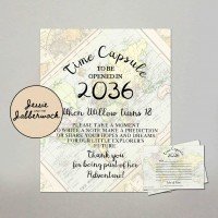 Map, Explorers Time Capsule 