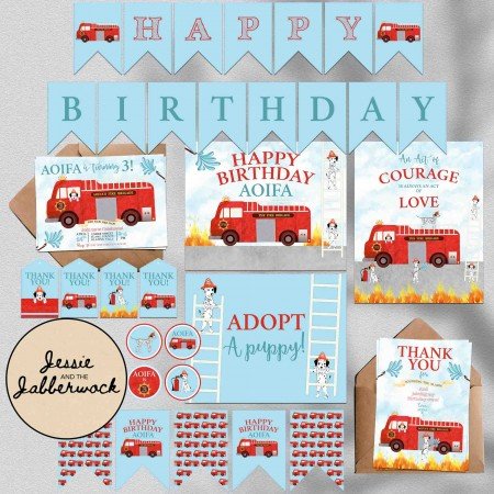 Fire Engine Invite Fire Engine Invite
