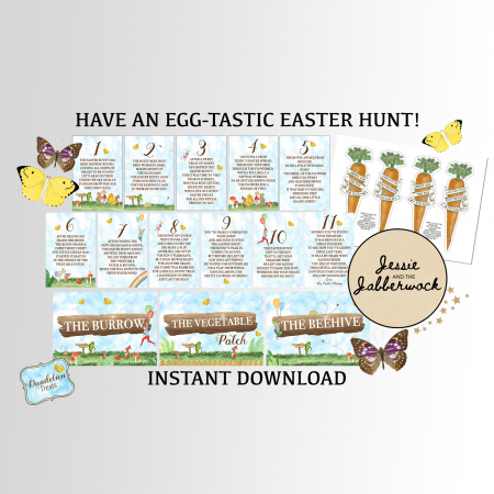 Easter Treasure Hunt Printable Easter Treasure Hunt Printable