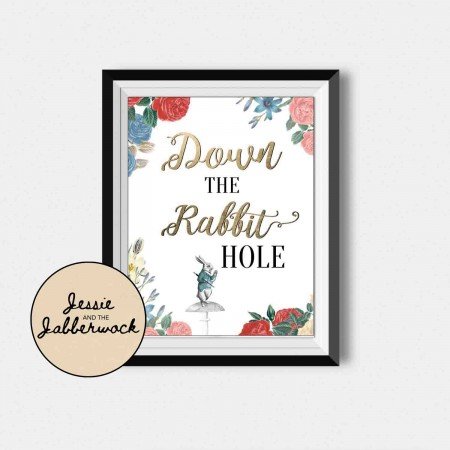 Wonderland Treasure Hunt Printable Wonderland Treasure Hunt Printable