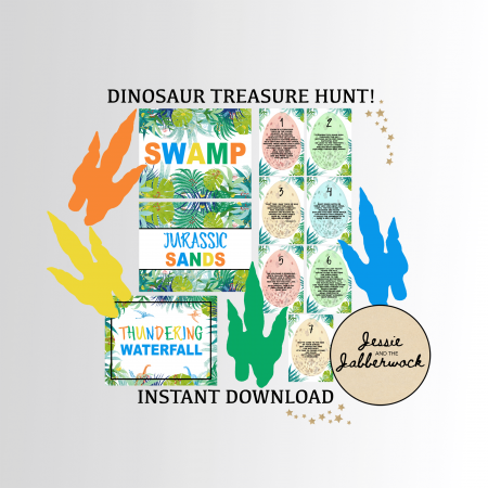 Dinosaur Treasure Hunt Printable Dinosaur Treasure Hunt Printable
