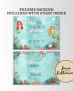 Dive in TWO the Sea Mermaid Invite Dive in TWO the Sea Mermaid Invite