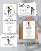 Custom Couple Illustration Save the Date Custom Couple Illustration Save the Date