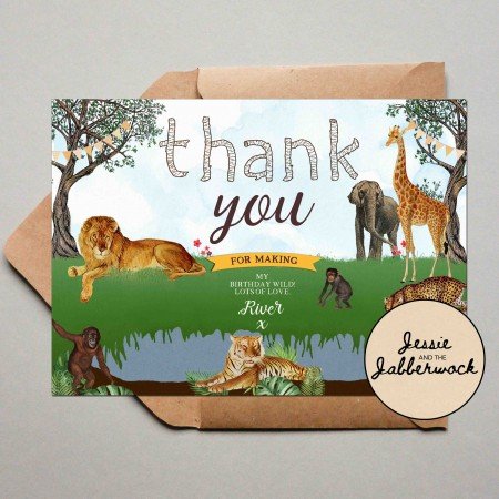 Vintage Jungle Invite Vintage Jungle Invite
