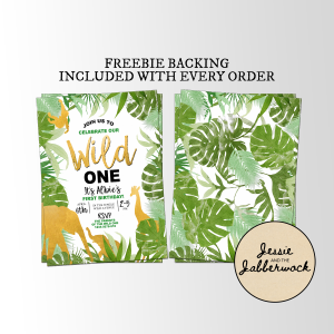 Wild One Invite