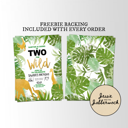 In TWO the Wild Invite In TWO the Wild Invite