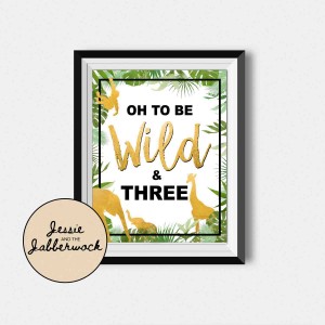 Young, Wild & THREE Ticket Invite