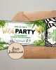 Wild Jungle Animals Ticket Invite Wild Jungle Animals Ticket Invite