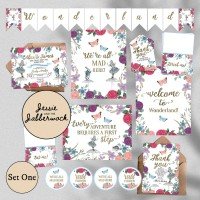 Alice in Wonderland Baby Set