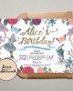 Alice in Wonderland Invite Alice in Wonderland Invite