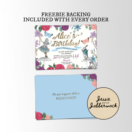 ONE-derland Invite ONE-derland Invite