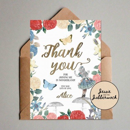 Floral Wonderland Invite Floral Wonderland Invite