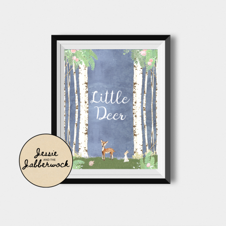 Little Deer Woodland Invite Little Deer Woodland Invite