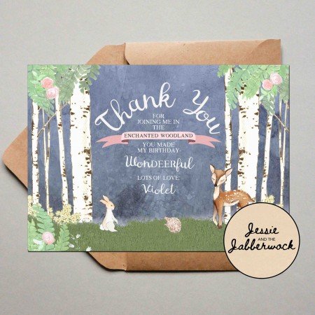 Sweet Little Deer Invite Sweet Little Deer Invite