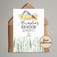  Yoga Bridal Shower Invite