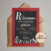 Alphabet Invite / Flyer