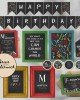 Alphabet ABC chalkboard Invite Alphabet ABC chalkboard Invite