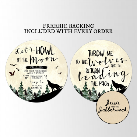 Moon Wolf Invite Moon Wolf Invite
